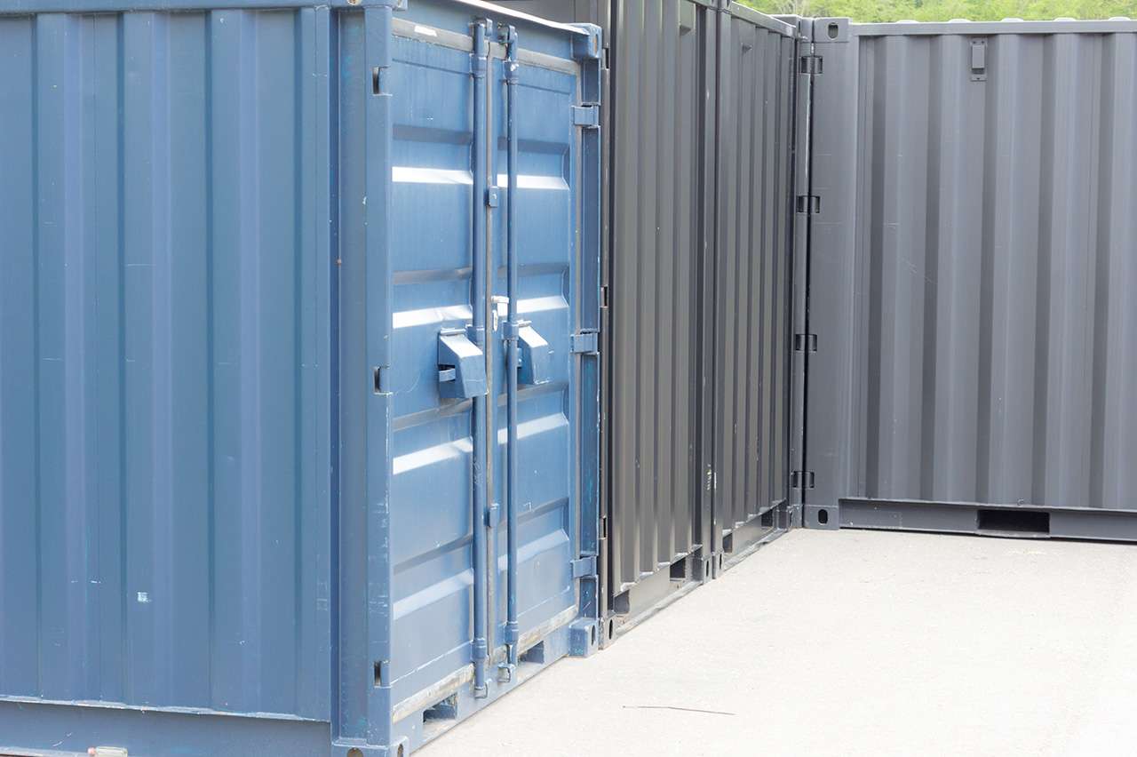 GENERAL VIEW コンテナ ドライスチールコンテナ 12ft 物置 倉庫 コンテナハウス 大型